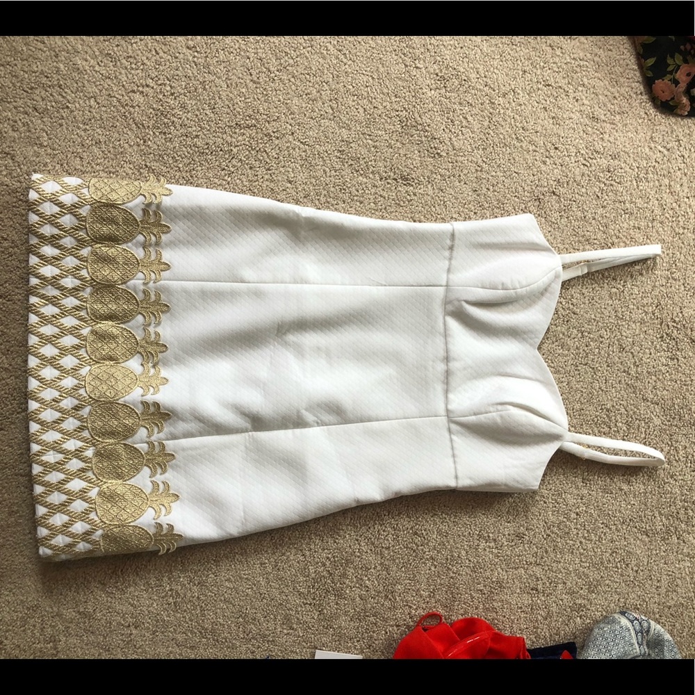 White Lily Pulitzer Dress